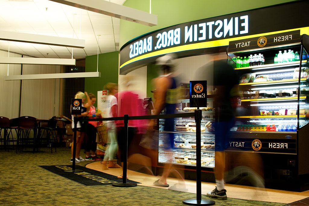 Einstein Bros. Bagels in Pius XII Memorial Library